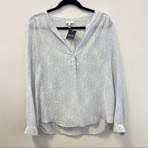 JOIE long sleeve silk blouse